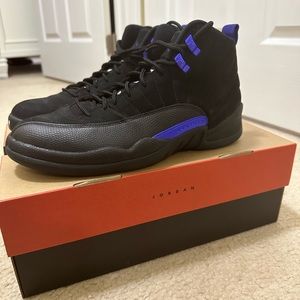 Jordan 12 black concord size 10 worn once